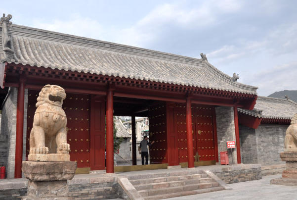 A scenic view of Zhangjiakou Chahar Democratic Government Site