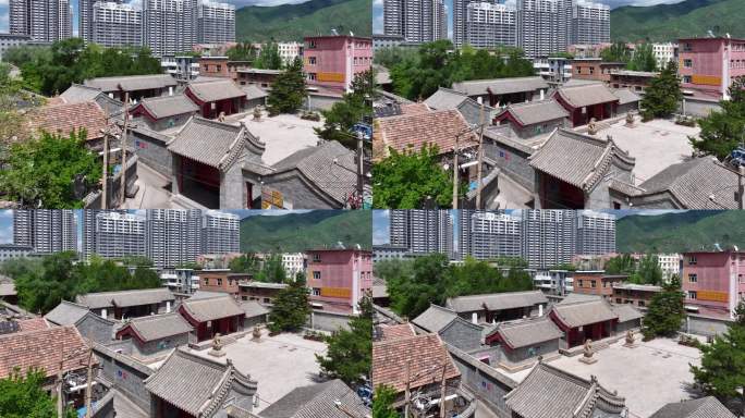 A scenic view of Zhangjiakou Chahar Dutung Yamen Site