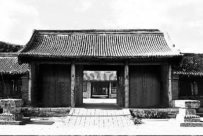 A scenic view of Zhangjiakou Chahar Dutung Yamen Site