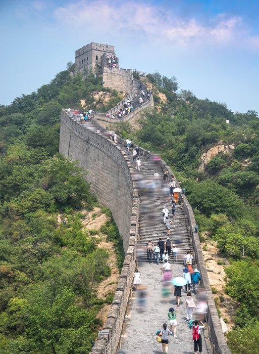 A scenic view of Zhangjiakou Dai Wang Cheng Site