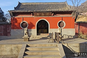 A scenic view of Zhangjiakou Fozhen Sheliluo Niluo Pagoda