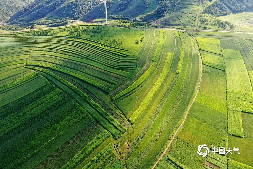 A scenic view of Zhangjiakou Jiuliancheng City Site