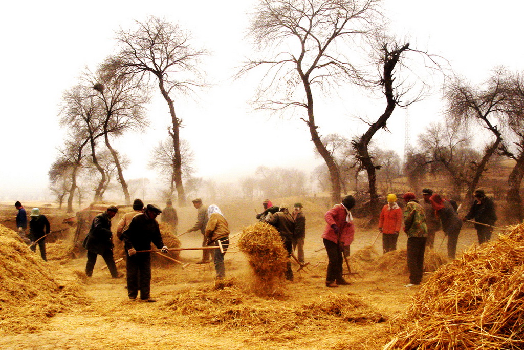 A scenic view of Zhangjiakou Jiuliancheng City Site