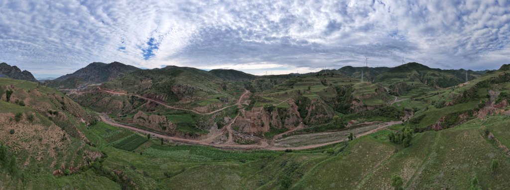 A scenic view of Zhangjiakou Nihewan Site Group