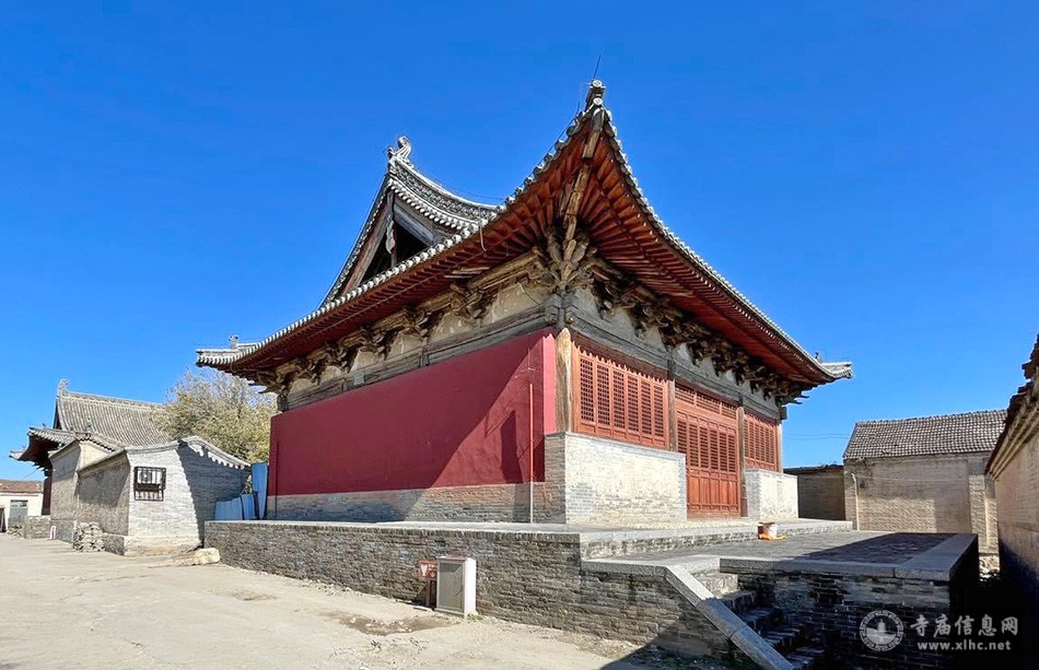 A scenic view of Zhangjiakou Nuanquan Huayan Temple