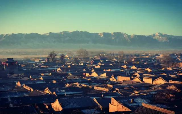A scenic view of Zhangjiakou Nuanquan Huayan Temple