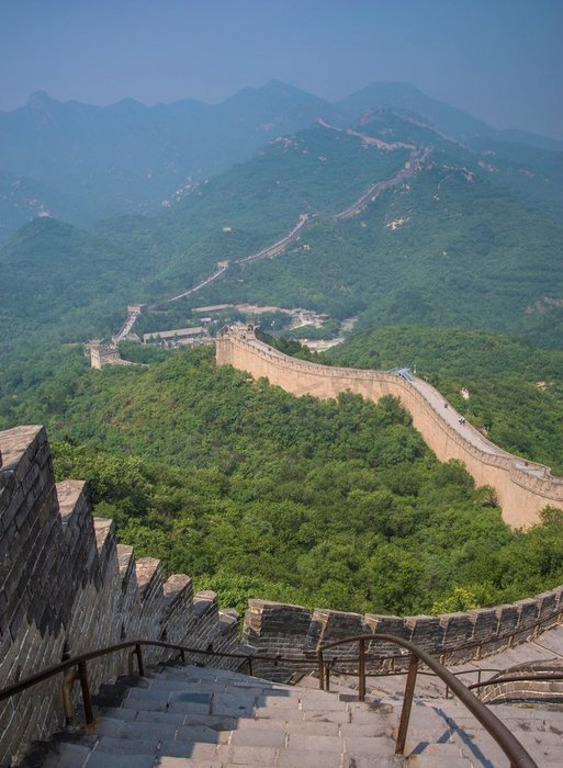 A scenic view of Zhangjiakou Sanguan Site