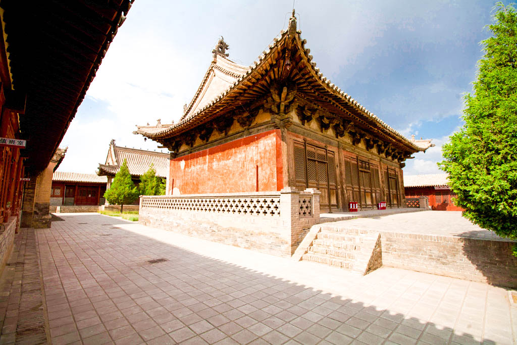A scenic view of Zhangjiakou Shijia Temple
