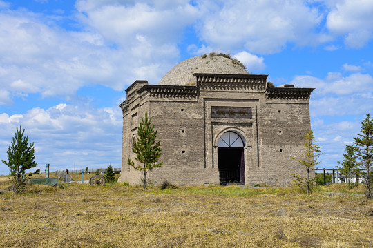 A scenic view of Zhangjiakou Shuzhuang Lou Yuan Tomb