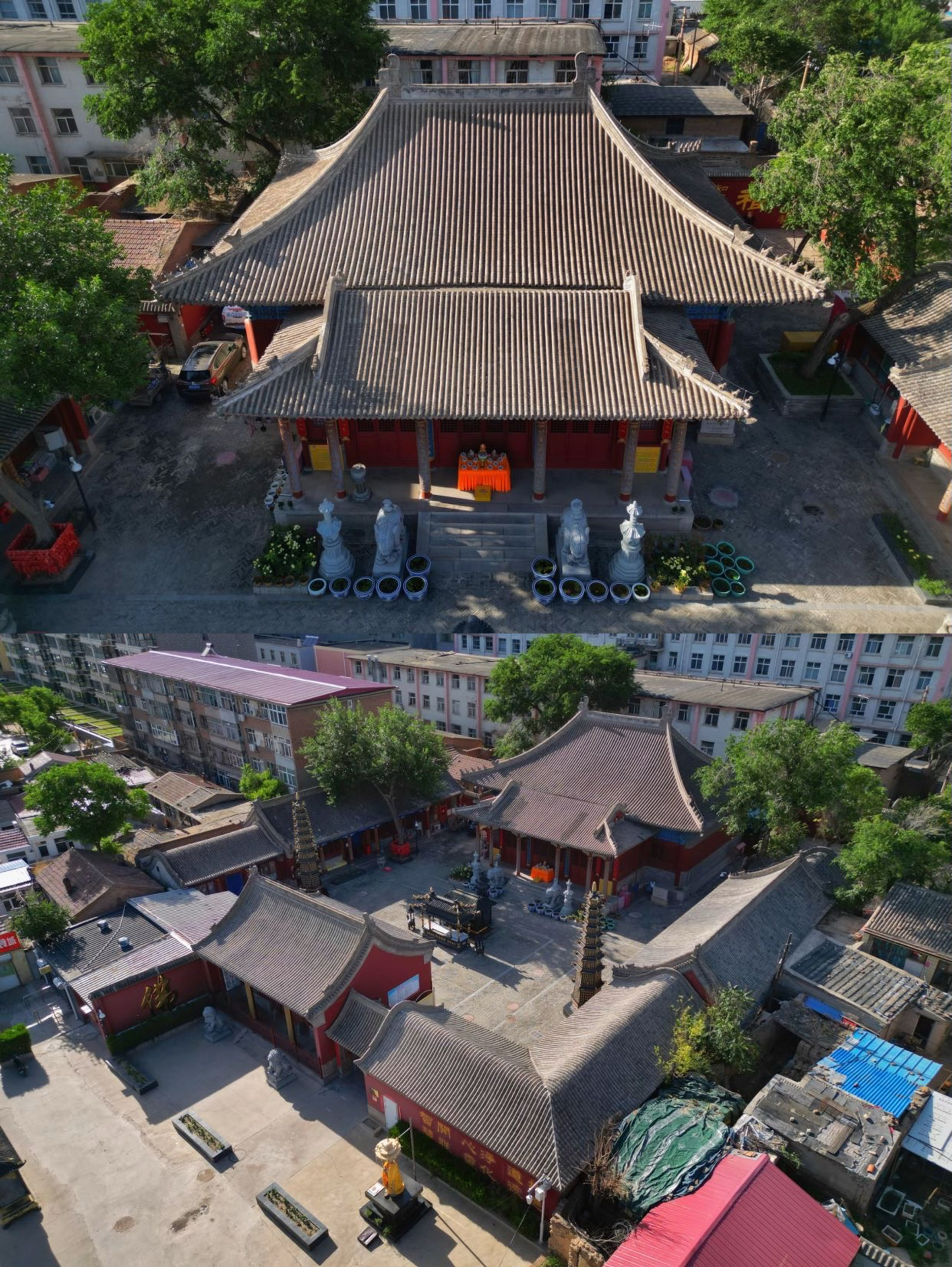 A scenic view of Zhangjiakou Tuchengzi City Site