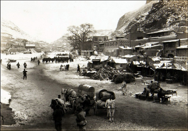 A scenic view of Zhangjiakou Tuchengzi City Site