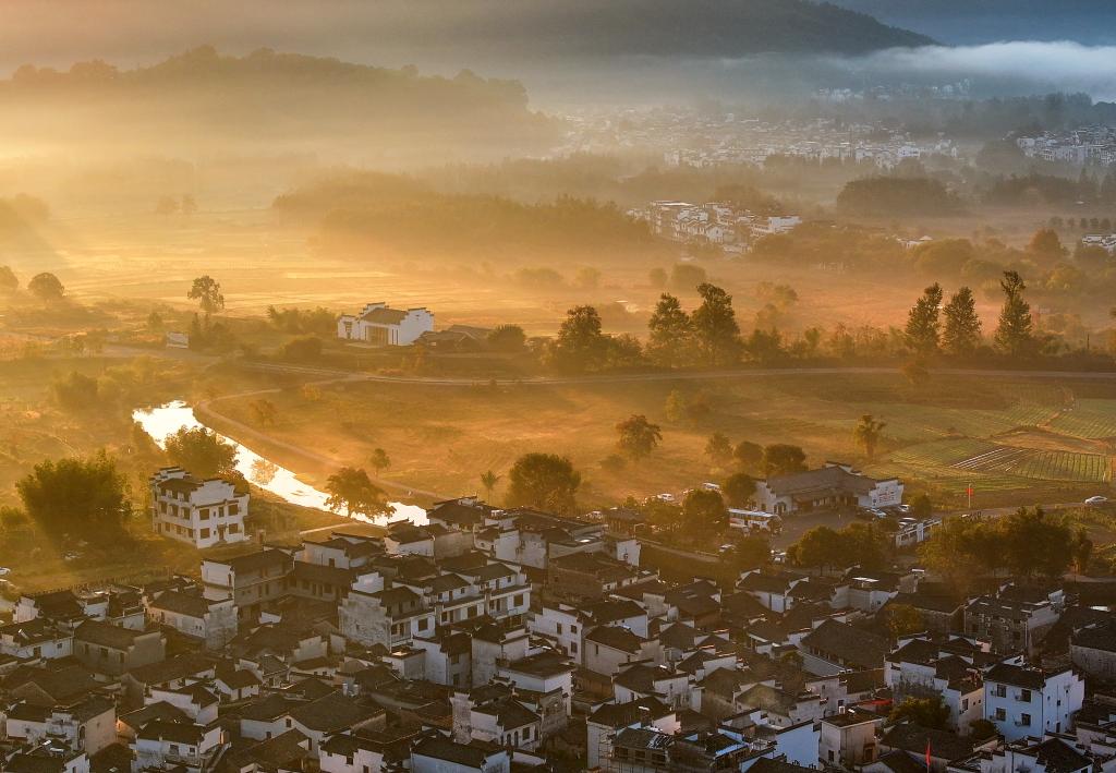 A scenic view of Zhangjiakou Wanquan Youwei City