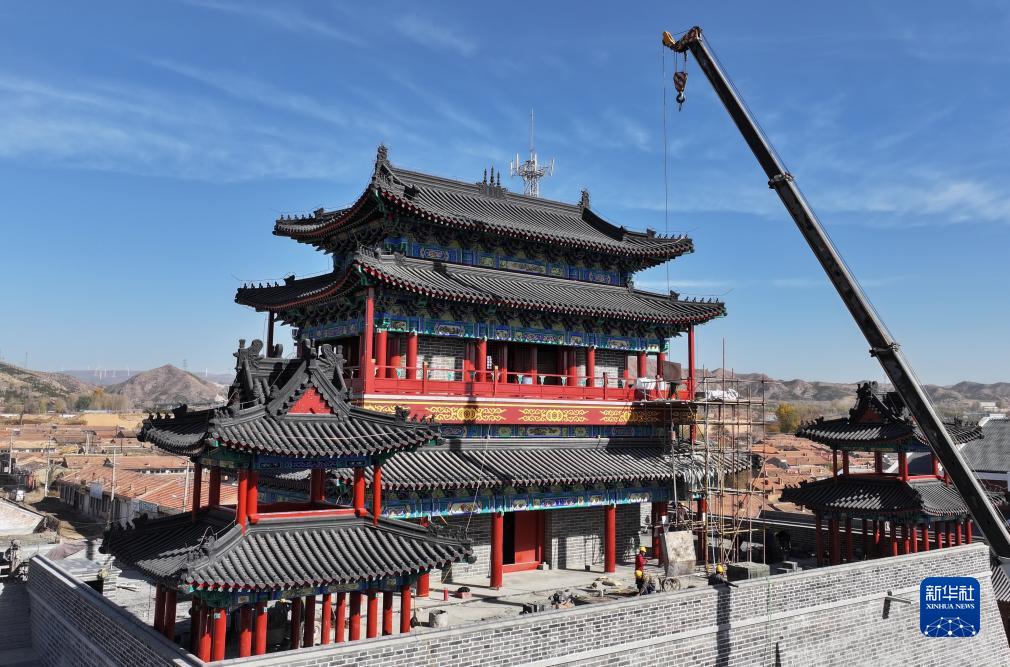 A scenic view of Zhangjiakou Wanquan Youwei City