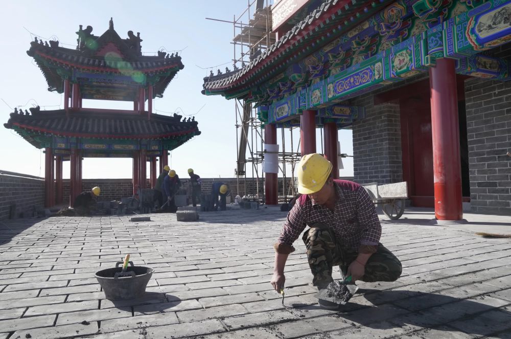 A scenic view of Zhangjiakou Wanquan Youwei City