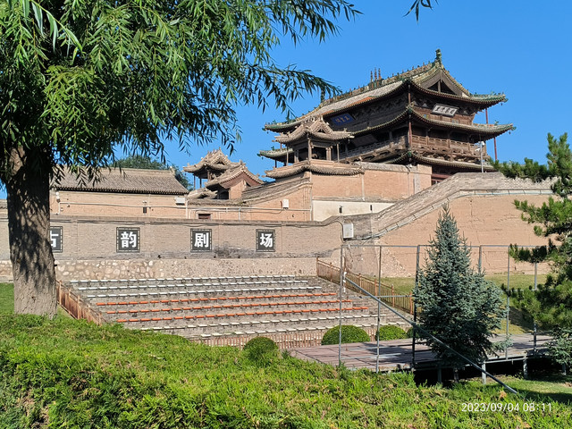A scenic view of Zhangjiakou Weizhou Ancient City Wall