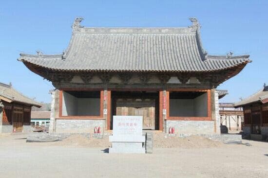 A scenic view of Zhangjiakou Weizhou Lingyan Temple