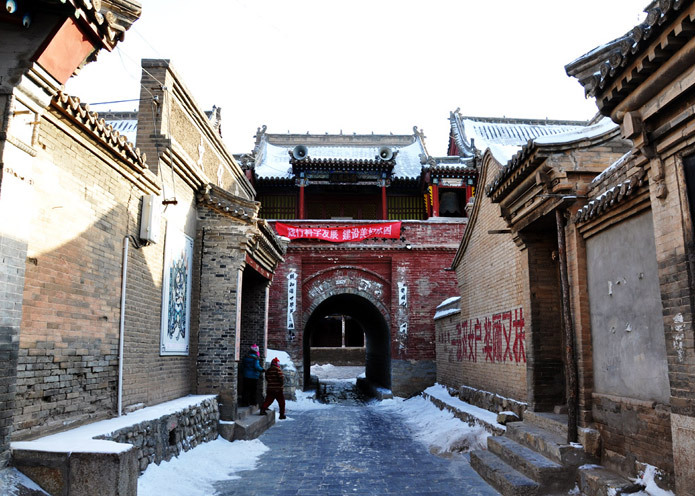 A scenic view of Zhangjiakou Xi Gu Bao Fortress