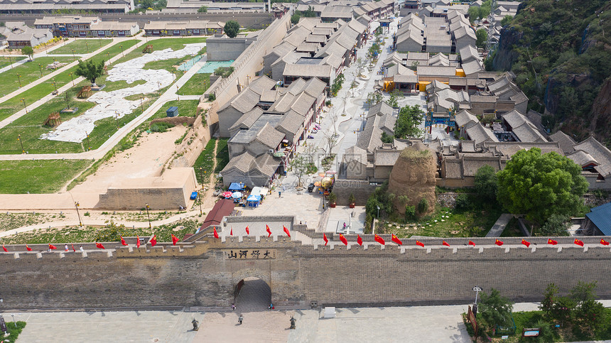 A scenic view of Zhangjiakou Xi Gu Bao Fortress
