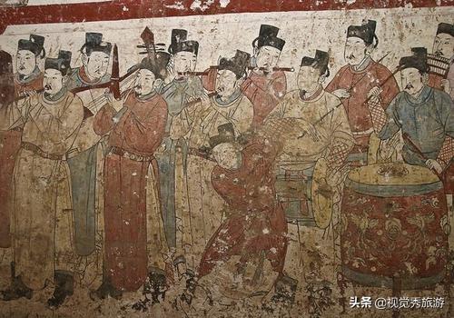A scenic view of Zhangjiakou Xiabali Tomb Group