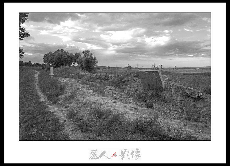 A scenic view of Zhangjiakou Xiaohongcheng Site
