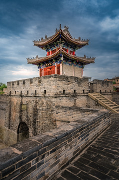 A scenic view of Zhangjiakou Ximalin City Wall