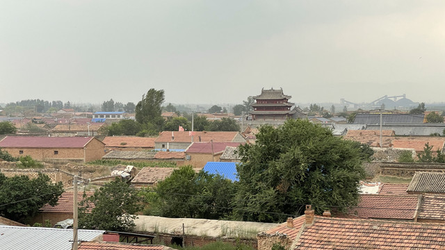 A scenic view of Zhangjiakou Ximalin City Wall