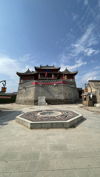 A scenic view of Zhangjiakou Ximalin City Wall