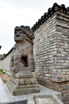A scenic view of Zhangjiakou Ximalin City Wall