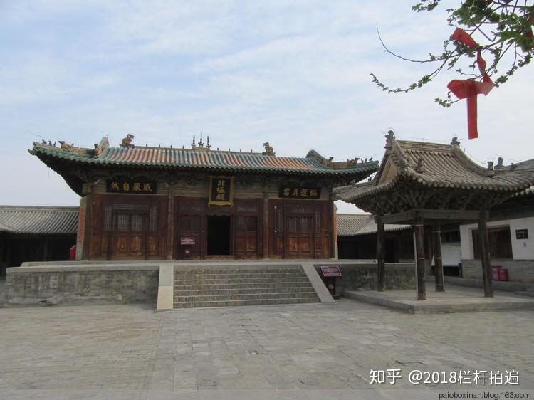 A scenic view of Zhangjiakou Zhenwu Temple