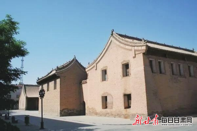 A scenic view of Zhangye Gaozongbing Zhaiyuan