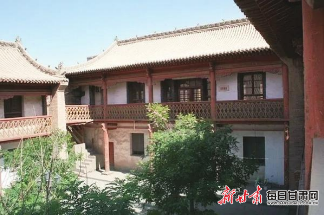 A scenic view of Zhangye Gaozongbing Zhaiyuan