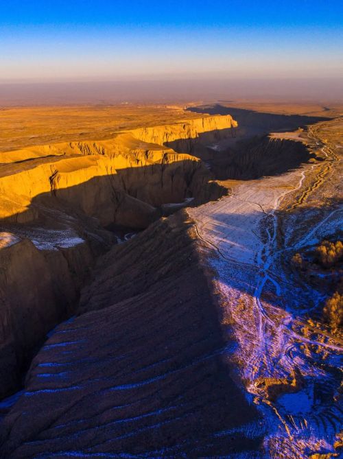 A scenic view of Zhangye Gaozongbing Zhaiyuan