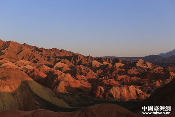 A scenic view of Zhangye Huiguan