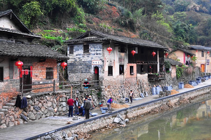 A scenic view of Zhangzhou Deyuangtang