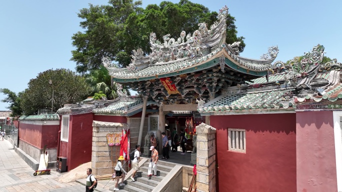 A scenic view of Zhangzhou Dongshan Guandimiao