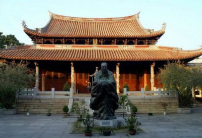 A scenic view of Zhangzhou Fu Wenmiao Dachengdian