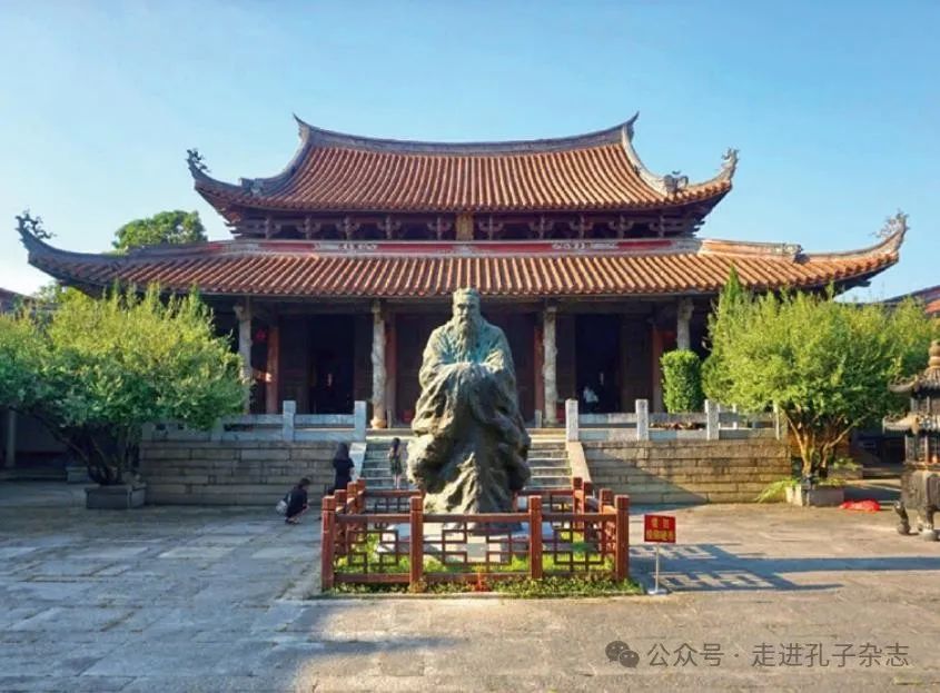 A scenic view of Zhangzhou Fu Wenmiao Dachengdian