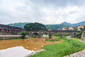 A scenic view of Zhangzhou Jiangdongqiao
