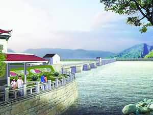 A scenic view of Zhangzhou Jiangdongqiao