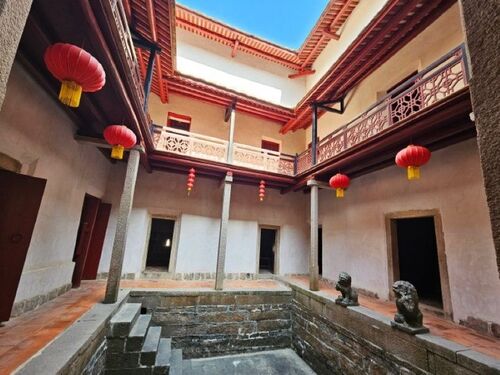 A scenic view of Zhangzhou Lantingzhen Fudi