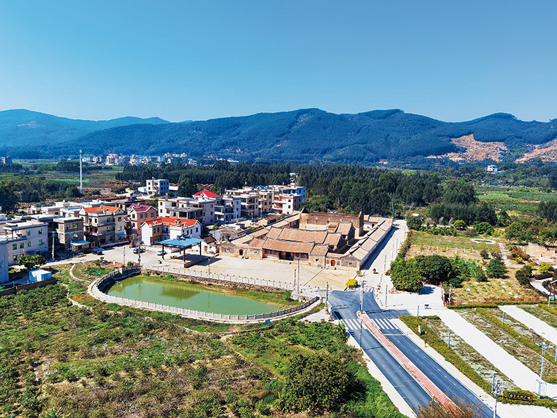 A scenic view of Zhangzhou Lantingzhen Fudi
