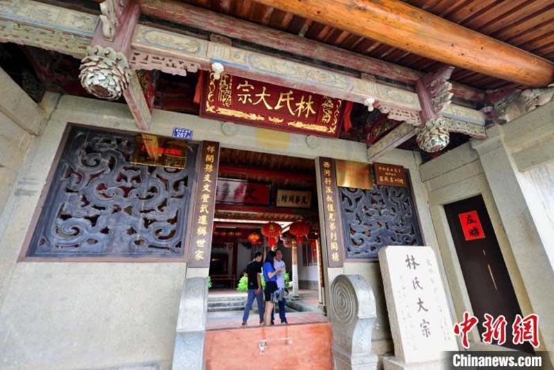A scenic view of Zhangzhou Linshi Zongci