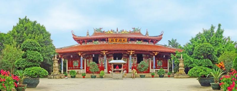 A scenic view of Zhangzhou Nanshangong