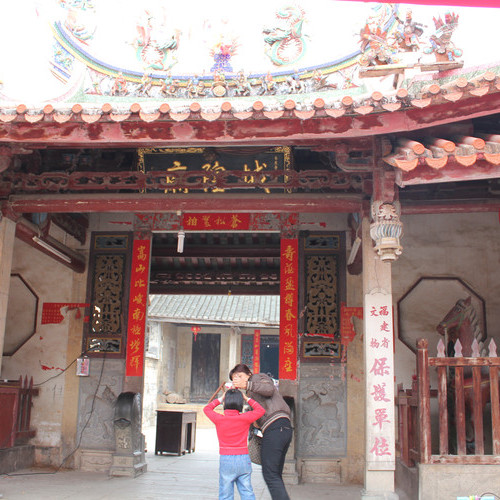 A scenic view of Zhangzhou Pinghe Chenghuangmiao