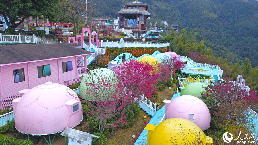 A scenic view of Zhangzhou Waizuizhai