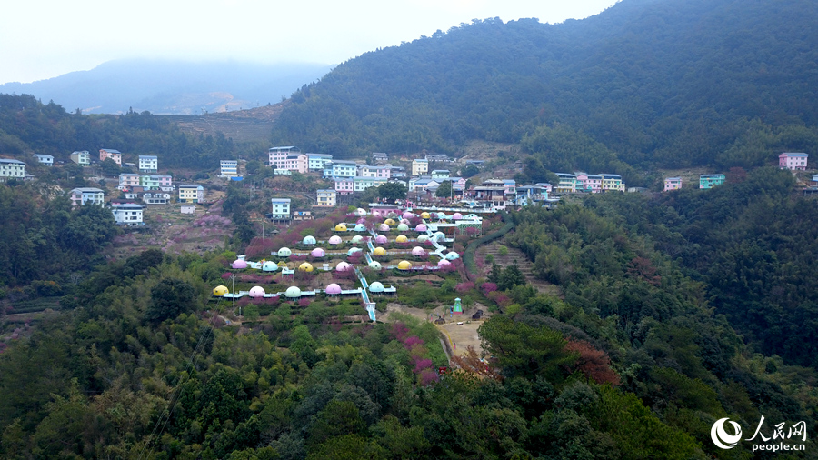 A scenic view of Zhangzhou Waizuizhai