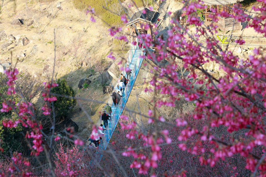 A scenic view of Zhangzhou Waizuizhai