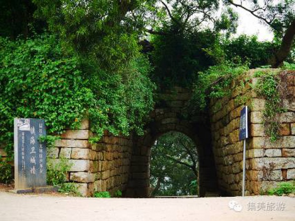 A scenic view of Zhangzhou Zhenhaiwei Chengzhi