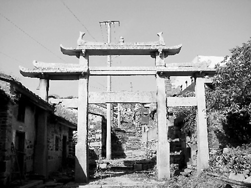 A scenic view of Zhangzhou Zhenhaiwei Chengzhi