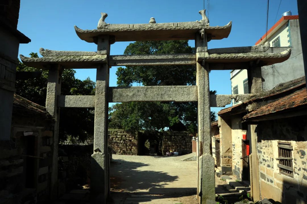 A scenic view of Zhangzhou Zhenhaiwei Chengzhi